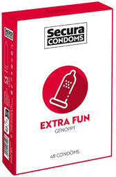 Kondomy Secura Extra Fun, 48 szt.