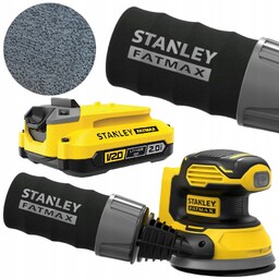 Stanley Szlifierka mimośrodowa akumulatorowa 125mm V20 SFMCW220B Aku