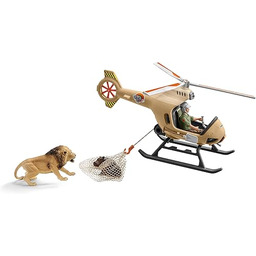 Schleich Slh42476 Helikopter Ratunkowy Dla Zwierząt 20''