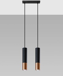 Sollux Modernistyczna LAMPA wisząca SL.0947 metalowa OPRAWA loftowy