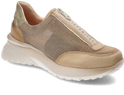 Beżowe Sneakersy Hispanitas Stylowe Obuwie Damskie