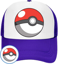 CZAPKA Z DASZKIEM POKEMON PIKACHU DLA DZIECI SIATKA