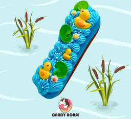 Candy Horse Ciasteczko ekler FARMA