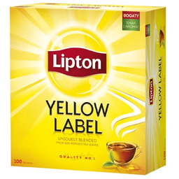 Herbata Lipton Yellow Label 100 szt