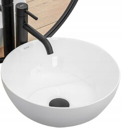 REA-U1878 Umywalka nablatowa Stella 36cm