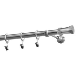 Karnisz pojedynczy 19 mm Diament nikiel 200 cm