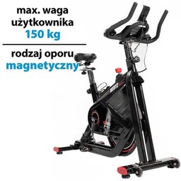 HERTZ FITNESS Rower spinningowy XR-660