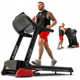 Bieżnia Elektryczna 3HP Domowa Składana Kąt Regulacja Amortyzacja