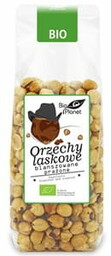 ORZECHY LASKOWE PRAŻONE BLANSZOWANE BIO 350 G -