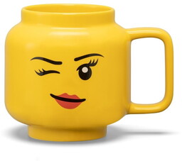 LEGO Dziewczynka (Oczko) Kubek ceramiczny duża głowa