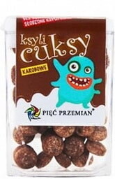 CUKSY - cukierki ksylitolowe z karobem 13g