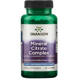 SWANSON Multi-Mineral Citrate Complex Cytryniany minerałów - 60