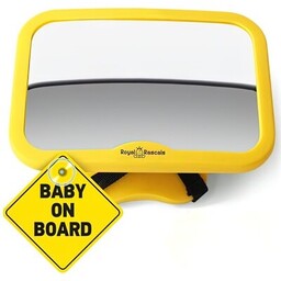 ROYAL RASCALS Lusterko samochodowe Dla dziecka Żółty