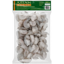 Krewetki surowe mrożone Asian Choice 31/40 HLSL 30%