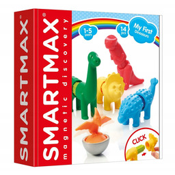 Pierwsze Klocki magnetyczne Smart Max Iuvi Games Dinozaury