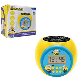 LEXIBOOK Zabawka budzik z projektorem Despicable Me Minionki