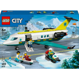 Lego City Miasto 60465 Samolot ratunkowy