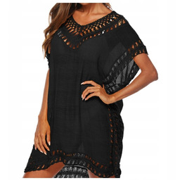 TUNIKA SUKIENKA PLAŻOWA NA LATO PAREO PLAŻOWE NARZUTKA