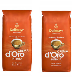 Kawa ziarnista Dallmayr 1kg x2 Crema d''Oro Intensa