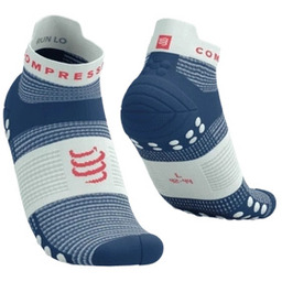 COMPRESSPORT Skarpety ProRacing Socks V4 RUN LOW Blues/Sugar