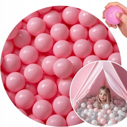 Piłki Kulki piłeczki do suchego basenu 500 szt