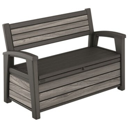 KETER Ławka ogrodowa Deco Garden Bench Szary