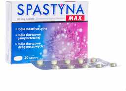 Spastyna Max 80 mg, 20 tabletek