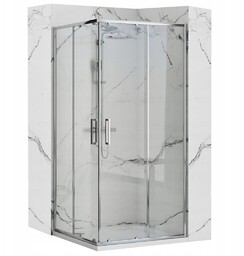 REA-K0863 Punto Kabina bez brodzika 800x800x1900 szkło transparent