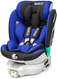 Fotelik SPARCO SK6000i 9-25 kg ISOFIX niebieski
