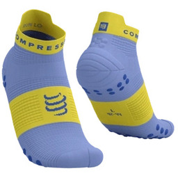 COMPRESSPORT Skarpety ProRacing Socks V4 RUN LOW Jacaranda/Maize