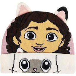 Czapka z dzianiny Aplikacje Gabby S Dollhouse Tu:T.Unica