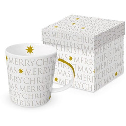 Kubek Merry Christmas (350 ml) w pudełku PPD