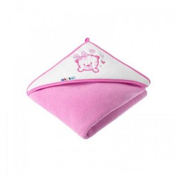 AKUKU Okrycie kąpielowe 100% Bawełna 100x100cm Kotek, 1szt.