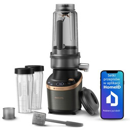 PHILIPS Blender kielichowy Flip&Juice HR3770/10 Czarno-miedziany