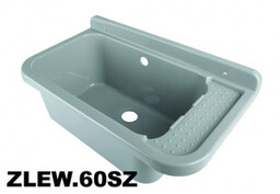 HYDROLAND ZLEW.60 SZARY Komora gospodarcza szary 60x34x21