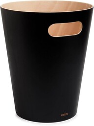Umbra Woodrow Kosz na Śmieci, Czarny, 7,5L
