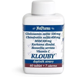 Klouby (Stawy) Glukozamina, Chondroityna... - 67 tabletek.