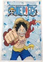 One Piece Pled Sherpa Luffy 100x150cm