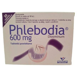 PHLEBODIA - 600 mg x 30 tabletek -