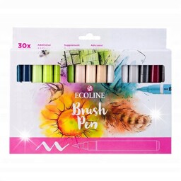Zestaw 30 kolorów pisaki pędzelkowe ECOLINE Brush Pen