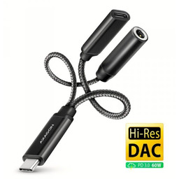 AXAGON ADA-HCPD Zewnętrzna karta dźwiękowa USB-C 32bit DAC