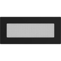 Kratka wentylacyjna kominkowa 17x30 czarna