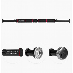 Drążek Rozporowy Neo Sport 60-85cm 150kg Czarny