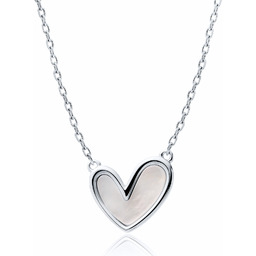 Rodowany srebrny naszyjnik gwiazd celebrytka serce serduszko masa