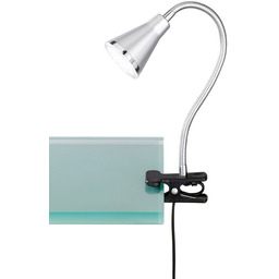 Lampa biurkowa na klips srebrna ARRAS R22711187 -