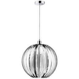 Lampa wisząca chromowane akrylowe pręty 40cm nowoczesna ZUCCA
