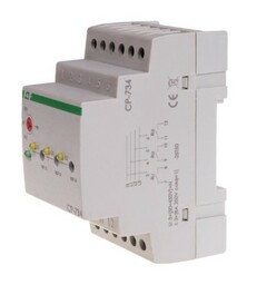Przekaźnik kontroli napięcia 3-fazowy 3x(50-450V)+N 3Z 8A 170-210V