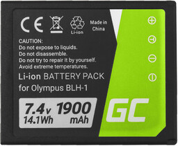 Akumulator Bateria Green Cell BLH1 BLH-1 do Olympus