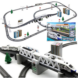 Długa nowoczesna Kolejka elektryczna 914cm RC0464