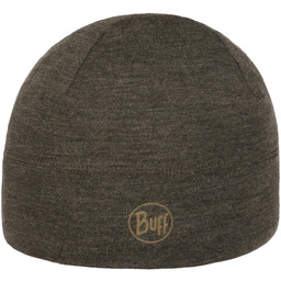 Czapka Midweight Melange Merino Wool by BUFF, szarobrązowy,